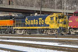 Bnsf 4246 Bnsf Railway Burlington Northern Train