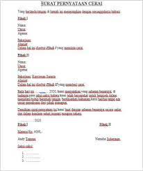 Apakah anda berada dalam situasi dan kondisi diambang batas dalam keutuhan rumah tangga anda? Contoh Surat Pengajuan Talak Atau Gugatan Perceraian