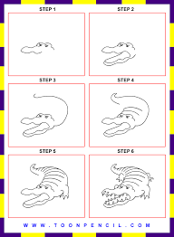 How To Draw Alligator Related Keywords Suggestions How To Draw Alligator Long Tail Keywords Step By Step Drawing Drawings Drawing For Kids