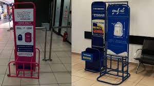 La dimension autorisée du bagage cabine sur ryanair est de 55 cm x 40 cm x 20 cm, ainsi qu'un petit sac à main, une ajouter un bagage sur ryanair après réservation. PoliticÄ Bagaje De ManÄ Ryanair Èi Wizz Air