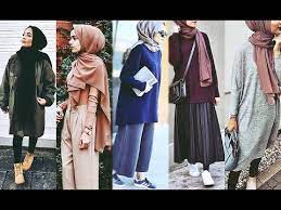 2017 En Sik Tesettur Giyim Modelleri Basortusu Modasi Giyim Midi Skirts