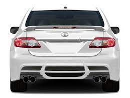 Duraflex 11 13 Toyota Corolla W 1 Rear Bumper Cover Kit Toyota Corolla Toyota Volkswagen Routan