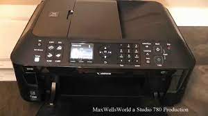 Nicht für canon drucker mit faxfunktion geeignet schonen sie die umwelt mit recycelten produkten. Black Ink Change Canon Pixma Mx420 Printer Maxwellsworld Youtube