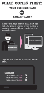 Business Name Or Domain Name First Infographic Domain Name Ideas Business Names Names
