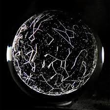 Star Constellations In A Sphere Star Constellations Constellations Laser Etched Glass