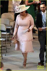 When meghan markle entered st george's chapel in a gleaming givenchy dress, the pomp and glamour of her wedding to prince harry gave no hint they were less than two years away from a dramatic split with the royal family. Oprah Royal Wedding Outfit Church Oprah Winfrey Avoided A Royal Wedding Fashion Emergency Royal Wedding Outfits Wedding Outfit Royal Wedding