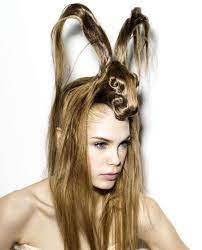 Craziest Hair Style Animal Hair Hat Design Swan Hair Styles Hair Humor Crazy Hair