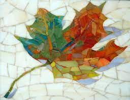 Mosaic Design In 2020 Mosaic Art Art Leaf Art