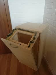 mullsackstander aus holz z b fur den gelben sack in baden wurttemberg aalen mullsackstander gelber sack kleiderschrank selber bauen