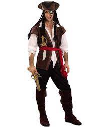 Pirata Del Caribe Disfraz Para Hombre Halloween Adulto Jack Sparrow M Ebay