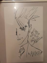 Sketch of Ken from Sun-Ken Rock Manga by Boichi, in Anika Gottsacker's My  Treasures Comic Art Gallery Room