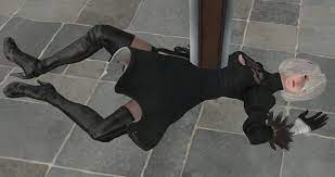 توییتر \ SleepyRyona در توییتر: «2B Utterly Defeated (2/2) - Being impaled  by a large sword might be a little too much for some, but don't worry, I  hardly make this type