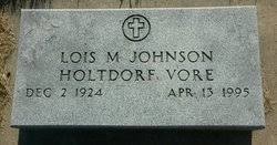 Lois Margaret Freida Johnson Vore (1924-1995) - Find a Grave Memorial
