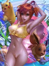 XXX Misty And Her Pokémon Nearly Nude In The Water [Pokemon] (Logan Cure) -  Hentai Arena