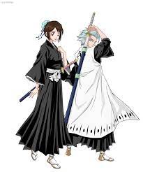 bleach hinamori momo hitsugaya toushirou sword vector trace watermark |  #100681 | yande.re