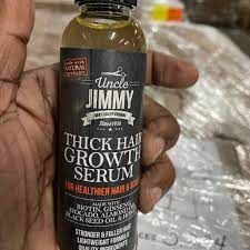 Uncle jimmy hair growth serum