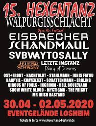 Hexentanz Festival 2020 vom 30.04. – 02.05.2020 in Losheim am See  (Vorbericht) - Time For Metal - Das Metal Magazin & Metal Podcast