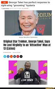 George takei virginity