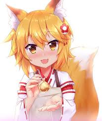 Feeding you [Sewayaki kitsune no senko-san] : r/awwnime