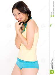 Schüchternes Mädchen stockfoto. Bild von schüchtern, frau - 822690