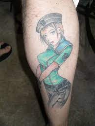 Jill Valentine tattoo | Jill valentine, Tattoos, Picture tattoos