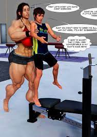 Muscle women porn comics