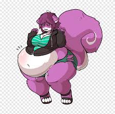 Squirrel Girl Furry fandom Female, Futanari, purple, legendary Creature png  | PNGEgg