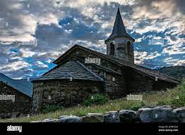 Sant Bartomeu de Dorve, Dorve, Pallars Sobira, Lleida, Lerida, Catalonia,  Spain Stock Photo - Alamy