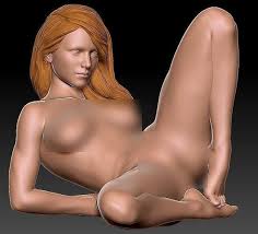 Naked girls 3D model 3D printable | CGTrader