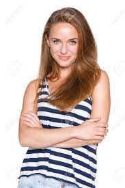 Schüchterne Mädchen Teenager Hipster Lächelnd Schüchtern, Auf Weißem  Hintergrund Lizenzfreie Fotos, Bilder Und Stock Fotografie. Image 24836487.