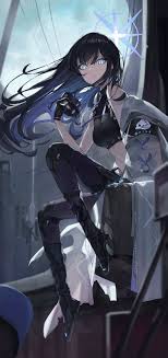 saori (blue archive) drawn by serie_niai | Danbooru