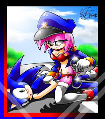 AMy rose the sexy police by nancher -- Fur Affinity [dot] net