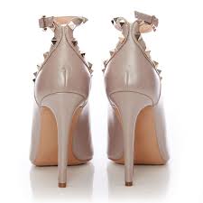 Sassay Nude Leather - Shoes from Moda in Pelle UK