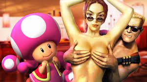 Video games characters naked