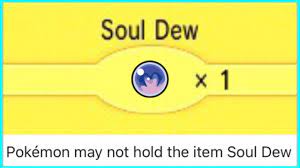Soul dew pokemon