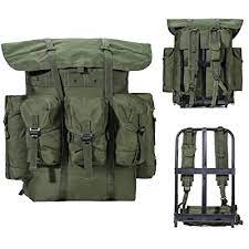 Buy Military Alice Backpack Surplus MediumLarge Alice Pack Army Survival  Combat Waterproof Bergen Tactical Rucksack with Frame - Over 50L Online at  Lowest Price in Ubuy Turkey. B082F77BYD