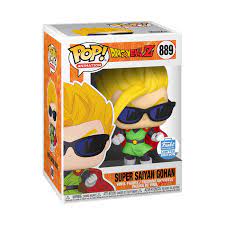 Amazon.com: Funko Pop ! Animation 889 Super Saiyan Gohan with Sunglasses  Shop Exclusive : Toys & Games