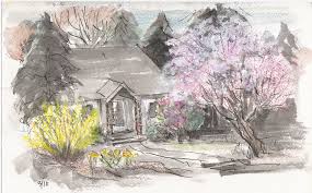 Daily Drawing #68. Spring Day | Meiners and Lee Studios | The Art of Leslie  Lee and Dennis Meiners