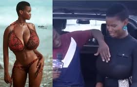 Pamela Odame: Model allows interviewer squeeze her breast (Video) - 1st for  Credible News