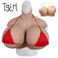 Tgirl Big Z Sup Silicone Breast Fake Boobs Cotton Filler For Transgender  Cosplay | eBay