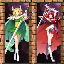 Long Cloth Poster Wall Scroll Magic Knight Rayearth Shidou Hikaru Umi  105x40cm|Painting & Calligraphy| - AliExpress