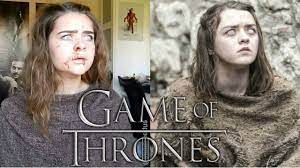 Arya Stark Blind Makeup | GAME OF THRONES | Cosplay - YouTube