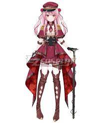Virtual YouTuber NIJISANJI Rosemi Lovelock NEW OUTFIT Cosplay Costume