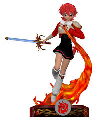 3D file HIKARU SHIDOU MAGIC KNIGHT RAYEARTH・3D printable model to  download・Cults