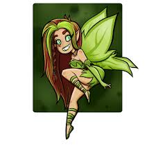 Another Neopets faerie! Watch my art style change...