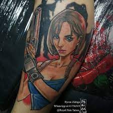 Tattoo uploaded by Byron Zuñiga • Jill Valentine from #residentevil •  Tattoodo