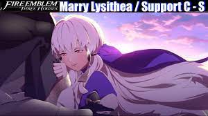 FE3H Marriage / Romance Lysithea (C - S Support Conversations) - Fire  Emblem Three Houses - YouTube