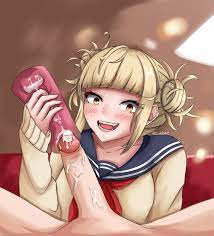 Himiko Toga Onahole handjob by LLukik - Hentai Foundry