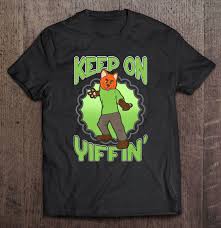 Fursona Shirt - Keep On Yiffin - Tee Furry Fandom