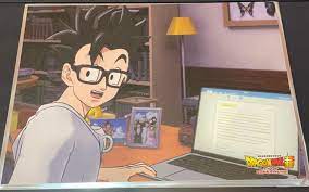 Dragon Ball Super Hero Movie Exclusive Visual Board Card Gohan with Glasses  | eBay